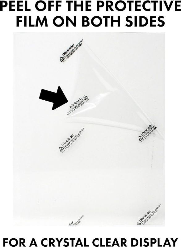 Photo 1 of *PARTS ONLY* 12x18 Plexiglass Quality PET Sheet Panels  12x18" x .04" - Lightweight