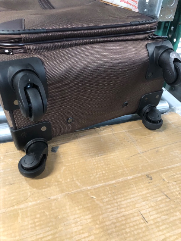 Photo 1 of Coolife Luggage softshell (Brown new) 20 inches with bag 
