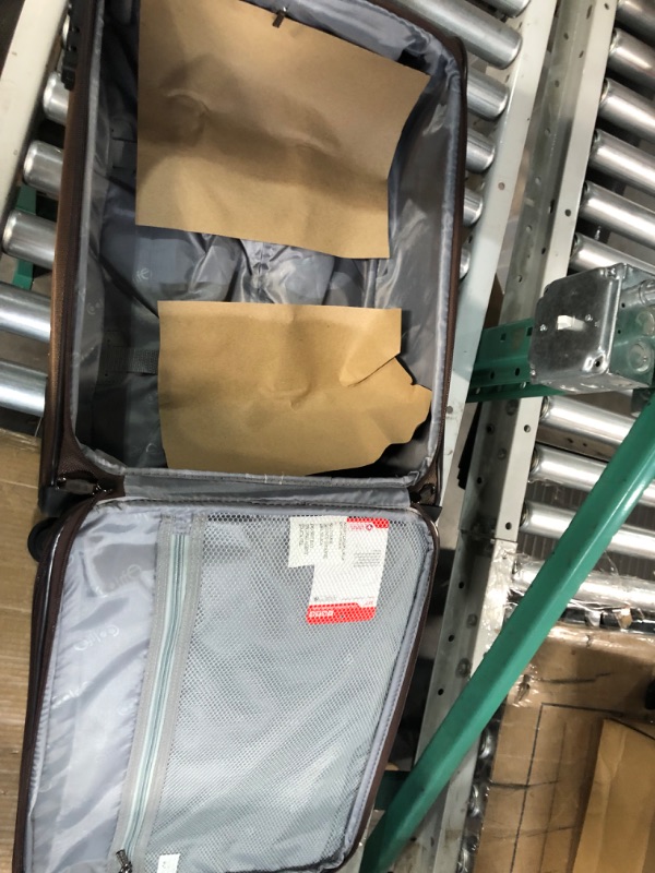 Photo 1 of Coolife Luggage softshell (Brown new) 20 inches with bag 