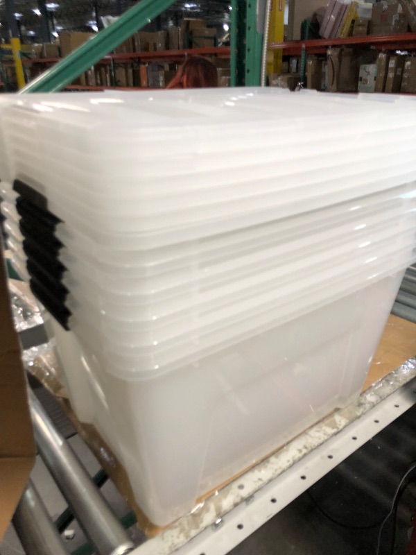 Photo 4 of [READ NOTE]
IRIS USA 12 Qt. Plastic Storage Bin Tote Organizing Container