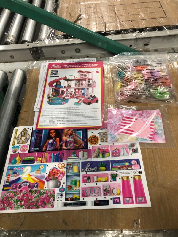 Photo 1 of Barbie Dreamhouse 2023, Pool Party Doll House with 75+ Pieces and 3-Story Slide, Barbie House Playset, Pet Elevator and Puppy Play Areas?