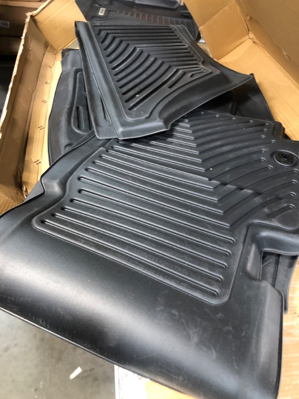 Photo 1 of OEDRO Floor Mats Compatible for 2018-2024 Honda Odyssey, Unique Black TPE All-Weather Guard Floor Liners