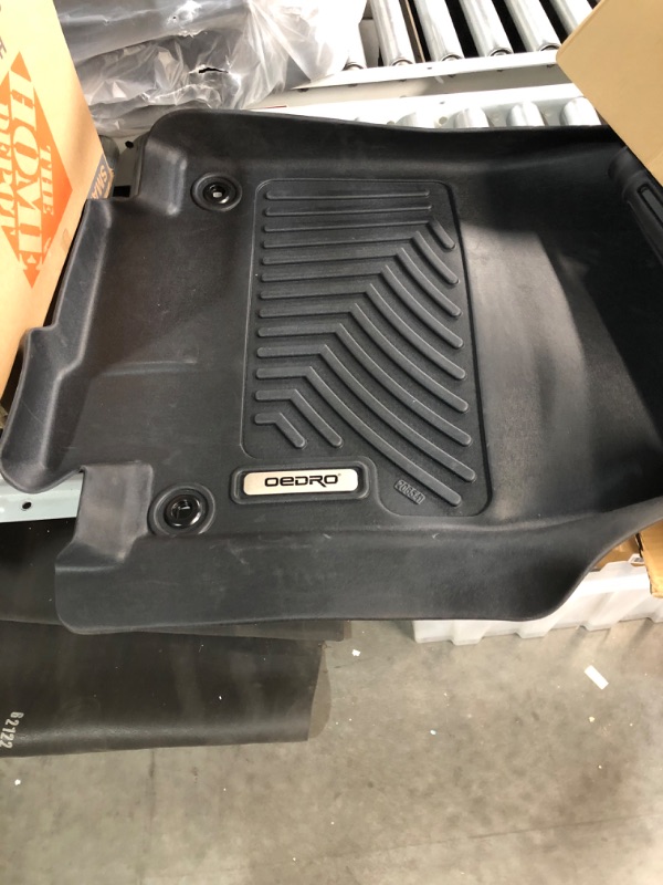 Photo 1 of OEDRO Floor Mats Compatible for 2018-2024 Honda Odyssey, Unique Black TPE All-Weather Guard Floor Liners