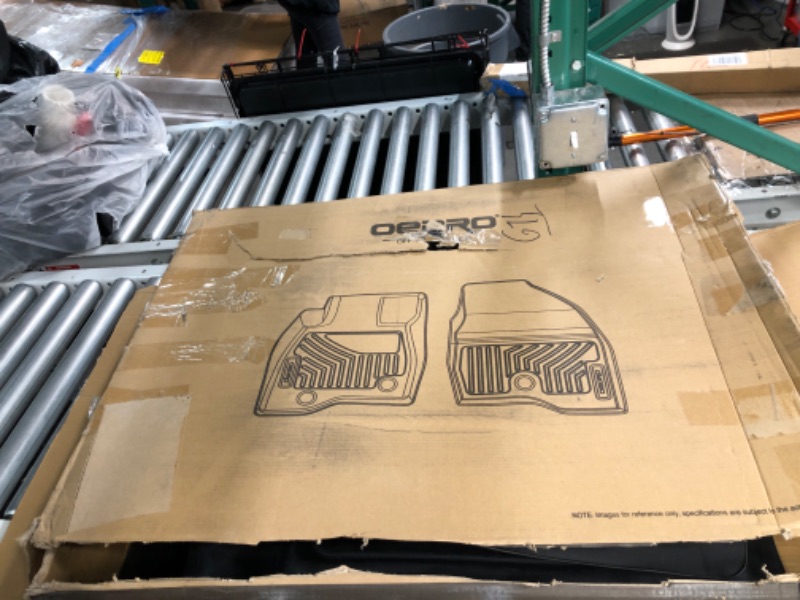 Photo 1 of OEDRO Floor Mats Compatible for 2018-2024 Honda Odyssey, Unique Black TPE All-Weather Guard Floor Liners