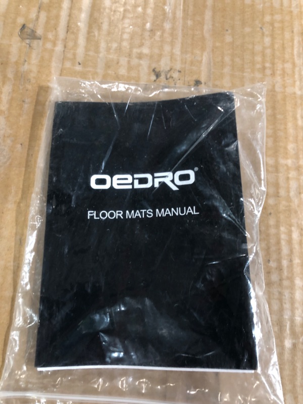 Photo 1 of OEDRO Floor Mats Compatible for 2018-2024 Honda Odyssey, Unique Black TPE All-Weather Guard Floor Liners