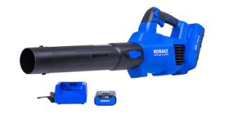 Photo 1 of *MINOR DAMAGE BATTERY DOES NOT FUNCTION*
Kobalt Gen4 40-volt 520-CFM 120-MPH Battery Handheld Leaf Blower 4 Ah (Battery and Charger Included)