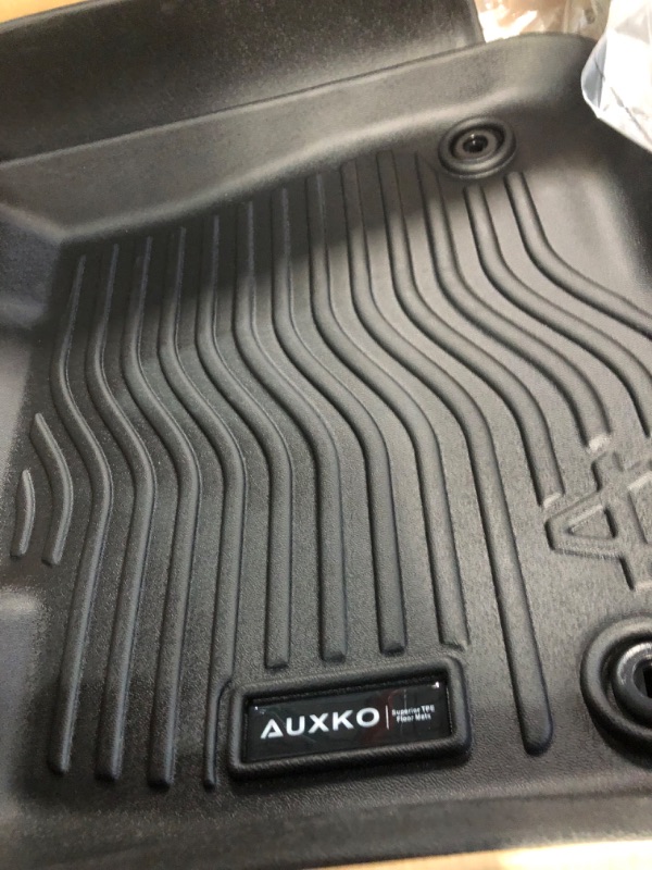 Photo 6 of Auxko All Weather Floor Mats Fits for Honda CR-V 2023 (Include Hybrid) TPE Rubber Liners Accessoiry for Honda CRV 2023 Include Hybrid All Season Guard Odorless Anti-Slip Mats for 1st & 2nd Row