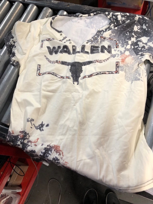 Photo 1 of Country Concert Shirts for Women Western Cattle Skull 