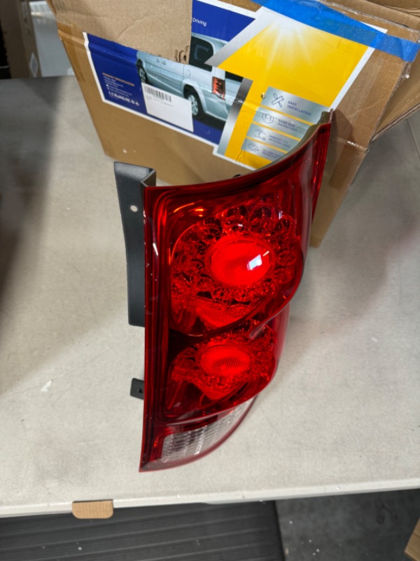 Photo 3 of AUTOONE - For 2011-2020 Dodge Grand Caravan Tail Light Assembly?Factory LED Model Only? with Bulbs Passenger Side(RH)