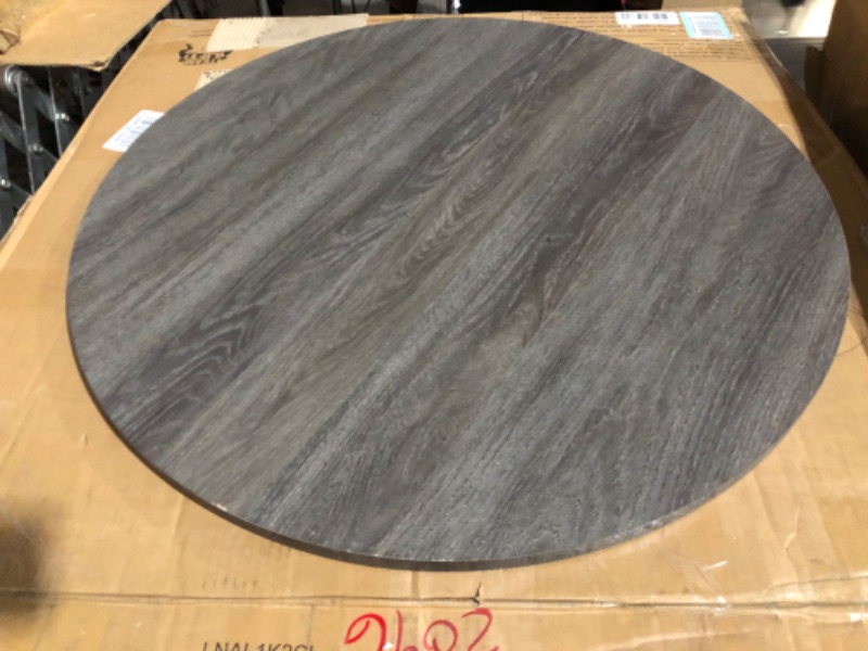 Photo 1 of **PARTS ONLY** *DAMAGE* **SEE NOTES** Round Coffee Table, 28 Inch, Cerused Ash