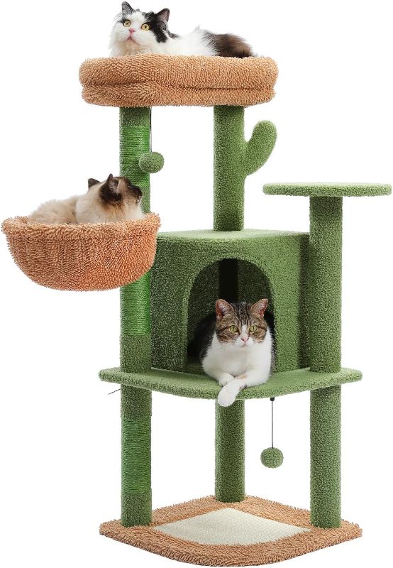 Photo 1 of 
PAWZ Road Cat Tree 42 Inches Cactus Cat Tower