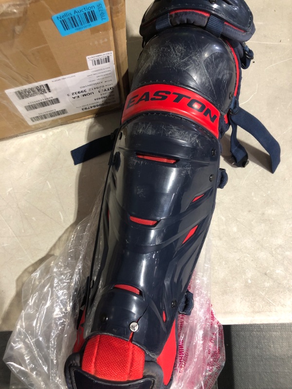 Photo 6 of * used item * see images * 
Easton | Elite X 2.0 Baseball Catcher's Equipment | Box Set | NOCSAE Approved | Youth/Intermediate/Adult  Ages 9|12 