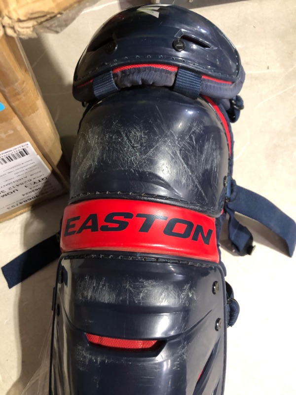 Photo 7 of * used item * see images * 
Easton | Elite X 2.0 Baseball Catcher's Equipment | Box Set | NOCSAE Approved | Youth/Intermediate/Adult  Ages 9|12 