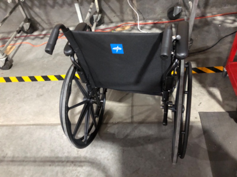 Photo 3 of ***USED - NO PACKAGING***
Wheelchair, Full-Length, Height Adjustable, Swing Back and Removable