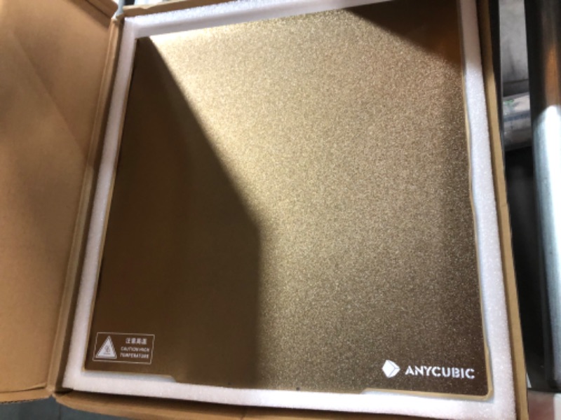 Photo 2 of ANYCUBIC Spring Steel Magnetic Platform for Anycubic Kobra Max 3D Printer