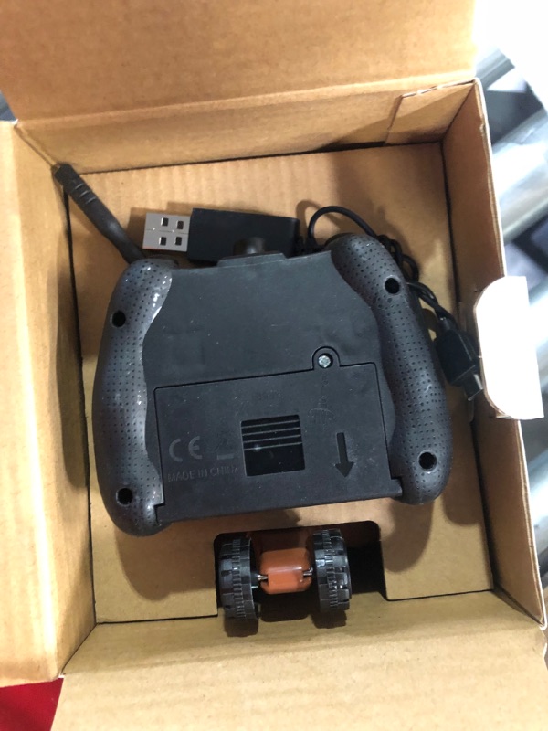 Photo 1 of Kizeefun Remote Control Car, Dinosaur RC Stunt Car Invincible 360°Rolling Twister with Colorful Lights & Music Switch,