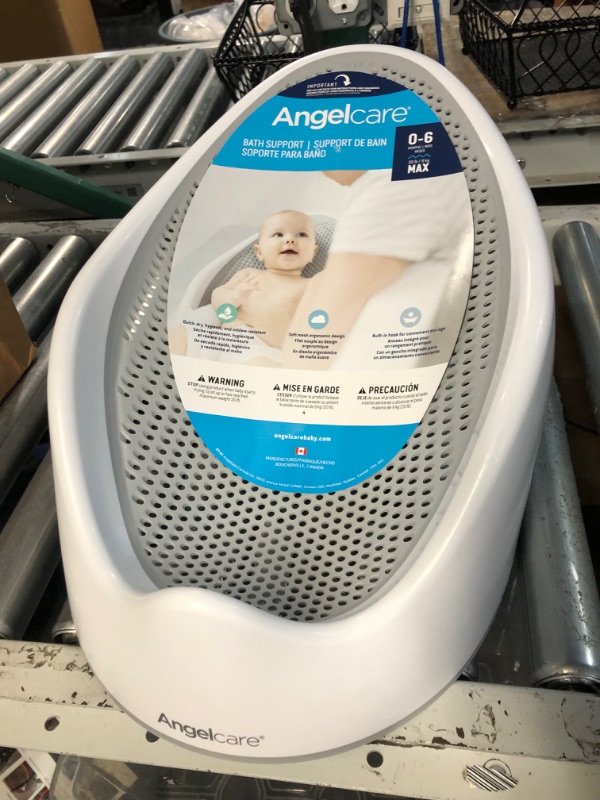 Photo 2 of Angelcare Baby Bath Support (Grey) | Ideal for Babies Less than 6 Months Old