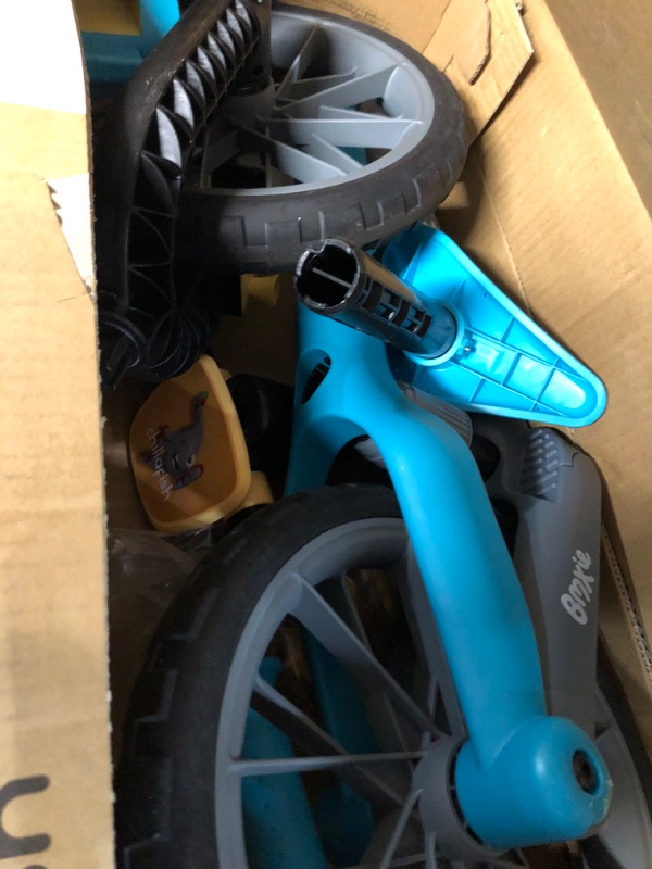 Photo 2 of Chillafish Bmxie² Lightweight Balance Bike with Integrated Footrest and Footbrake for Kids Ages 2 to 5 Years Playmotor Blue