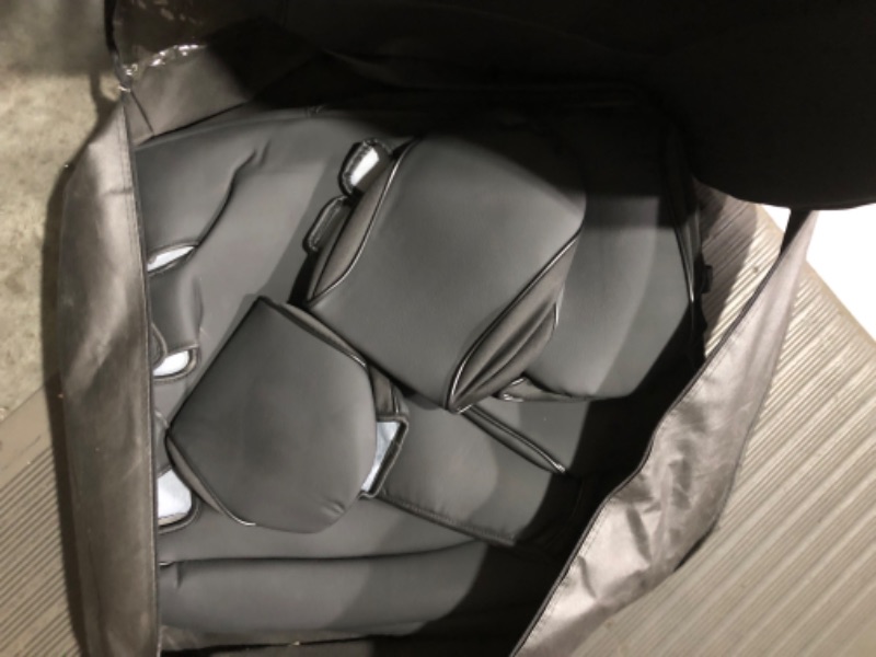 Photo 6 of **MINOR DAMAGE** **SEE CLERK NOTES** Coverado Car Seat Covers Full Set BLACK