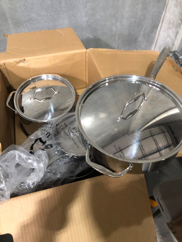 Photo 4 of **USED**  **SEE CLERK NOTES** Tramontina Stainless Steel Cookware Set