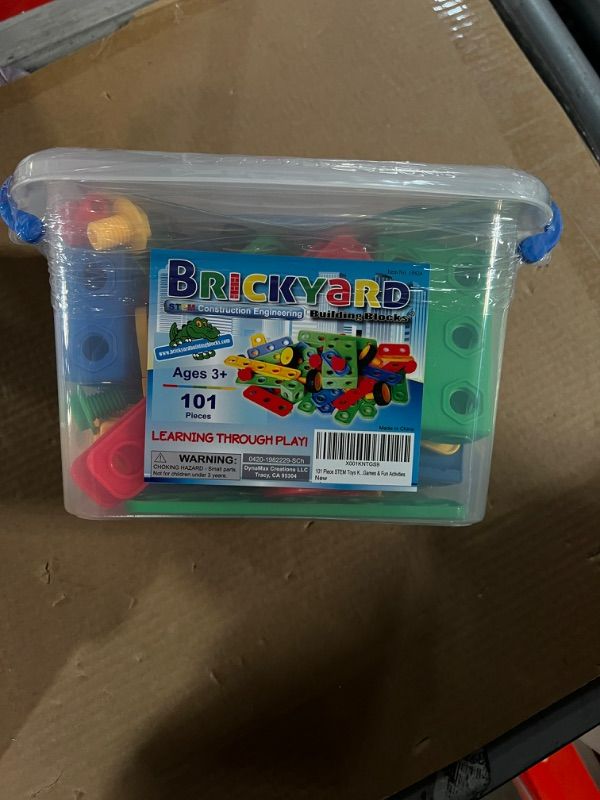 Photo 3 of Brickyard Building Blocks STEM Toys 