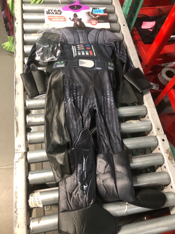 Photo 1 of DISNEY STAR WARS DARTH VADER CHILDRENS COSTUME, SIZE S (4-6)