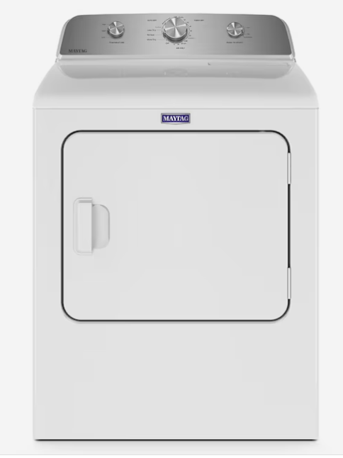 Photo 1 of **UNABLE TO TEST**  Maytag 7-cu ft Electric Dryer (White)