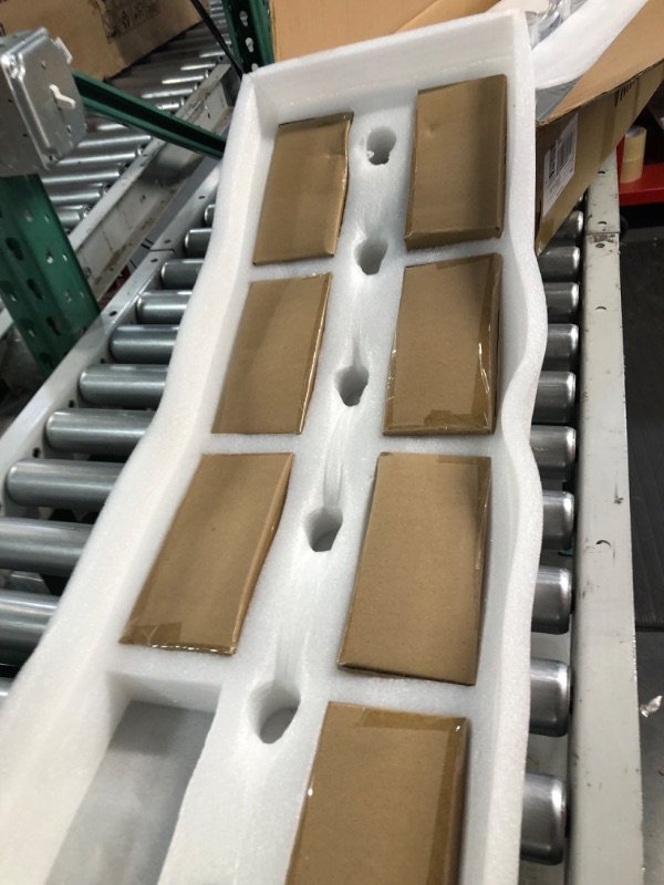 Photo 1 of 7PM Rectangle K9 Crystal Chandelier Modern Rectangular Pendant Light Fixture