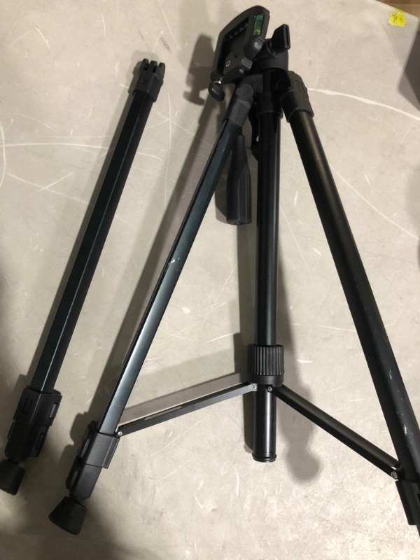 Photo 3 of Bosch BT150 Compact Tripod with Extendable Height for Use with Line Lasers, Point Lasers, and Laser Distance Tape Measuring Tools, Black