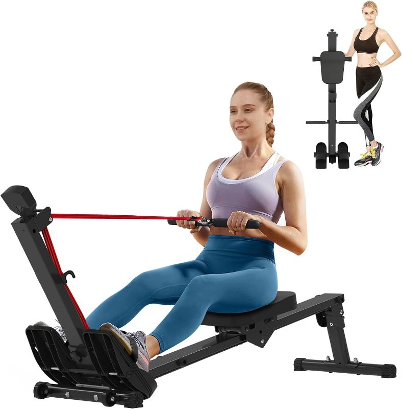 Photo 1 of 
Rowing Machine Foldable, Fitness Rower