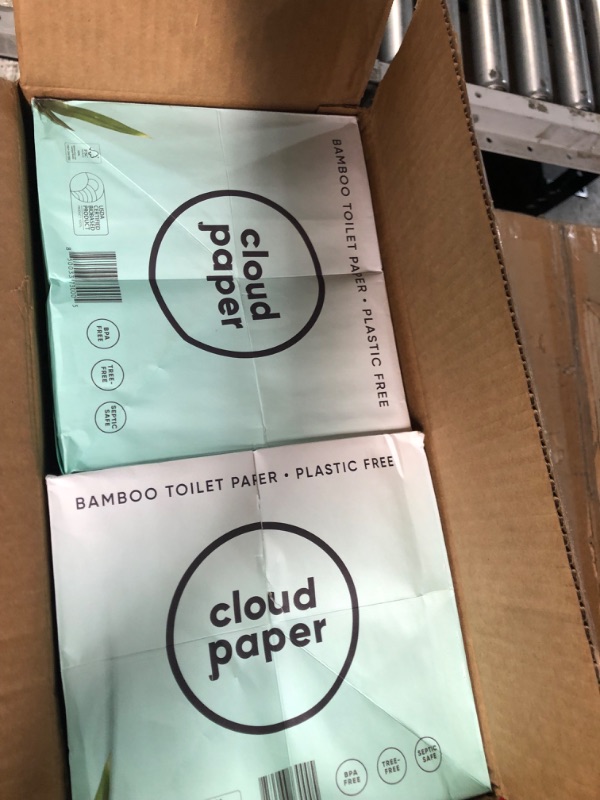 Photo 4 of Cloud Paper Bamboo Toilet Paper - 24 Rolls of Environmentally-Friendly Toilet Paper