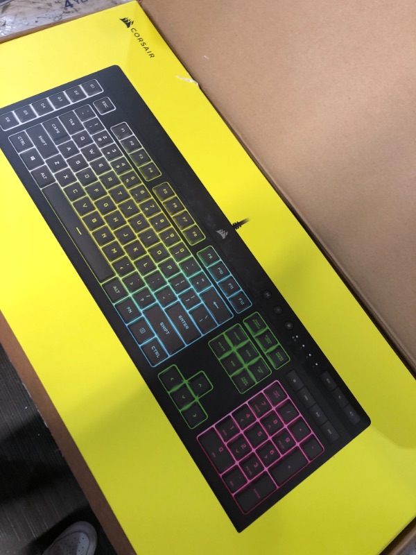 Photo 3 of CORSAIR K55 RGB PRO-Dynamic RGB Backlighting - 