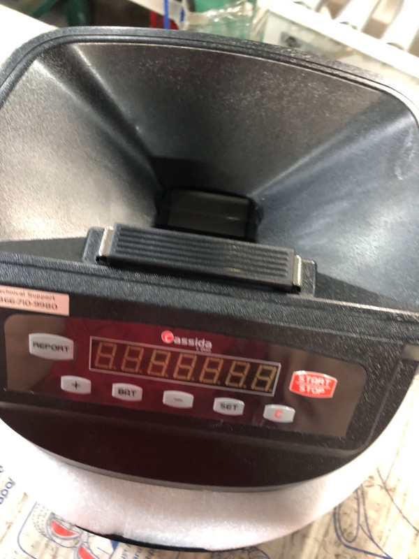 Photo 3 of Cassida C200CAD Canadian Coin Counter/Sorter/Roller