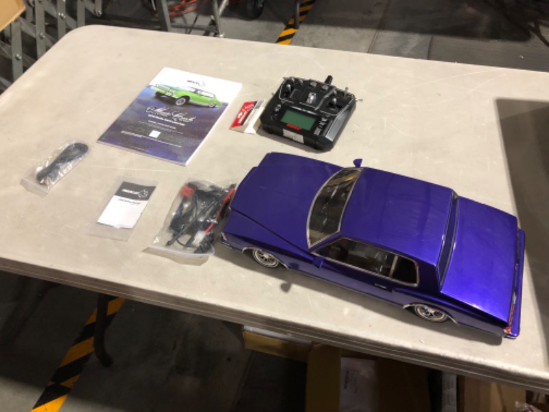 Photo 1 of ***MAJOR DAMAGE - DOESN'T POWER ON - SEE NOTES - FOR PARTS - NONREFUNDABLE***
Redcat Racing Monte Carlo RC Car 1/10 Scale Fully Licensed 1979 Chevrolet Monte Carlo Lowrider –