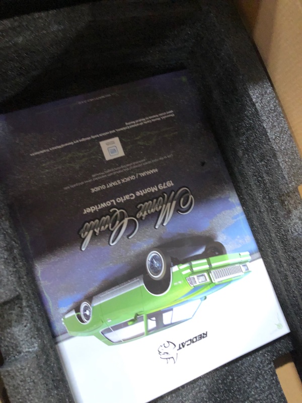 Photo 1 of ***MAJOR DAMAGE - DOESN'T POWER ON - SEE NOTES - FOR PARTS - NONREFUNDABLE***
Redcat Racing Monte Carlo RC Car 1/10 Scale Fully Licensed 1979 Chevrolet Monte Carlo Lowrider –