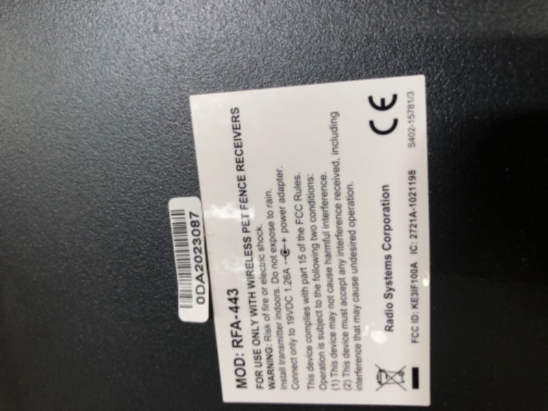 Photo 4 of **READ NOTES BELOW*PetSafe Wireless Fence Extra Transmitter, Increase Your Existing Wireless Fence Boundary