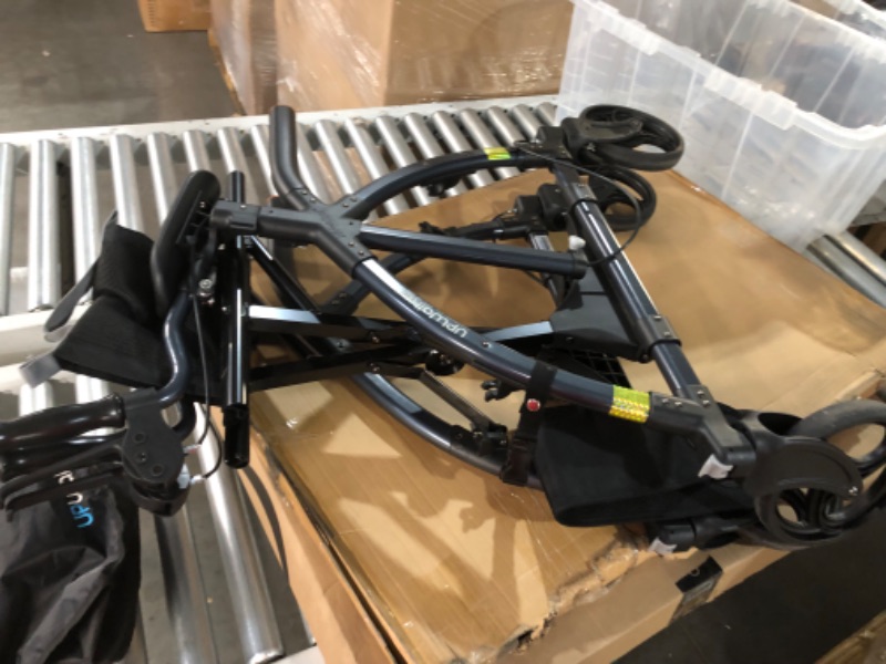 Photo 1 of UPWalker Original Upright Walker – Fully Assembled ISO Certified Adjustable Stand-Up Rollator Walker with Seat