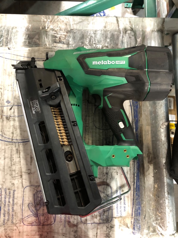 Photo 4 of ***PARTS ONLY***Metabo HPT Cordless Framing Nailer Kit with Framing Nails w/ Framing Nails