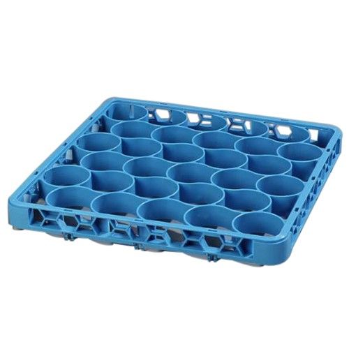 Photo 1 of Carlisle OptiClean NeWave 30-Compartment Glass Rack 19.88 Length X 19.88 Width X 1.78 Height (Pack of 5) 