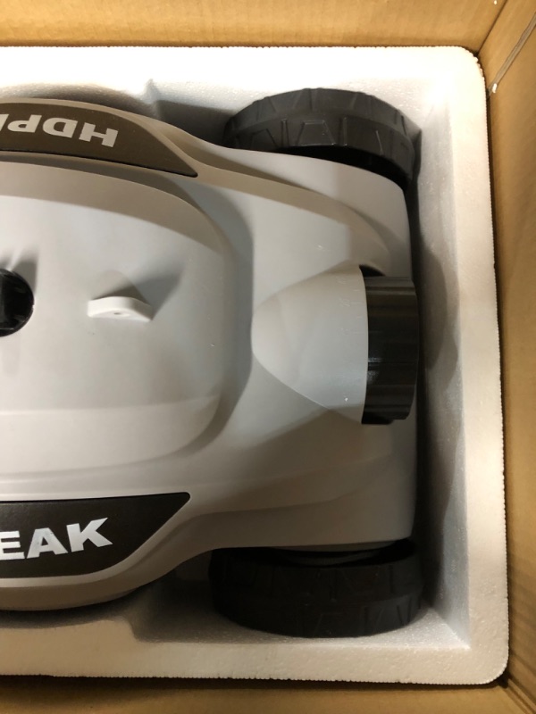 Photo 1 of **NON REFUNDABLE NO RETURNS SOLD AS IS**
**PARTS ONLY**Cordless Robotic Pool Cleaner, HDPEAK Pool Vacuum Lasts 110 Mins, Auto-Parking, Rechargeable, Grey