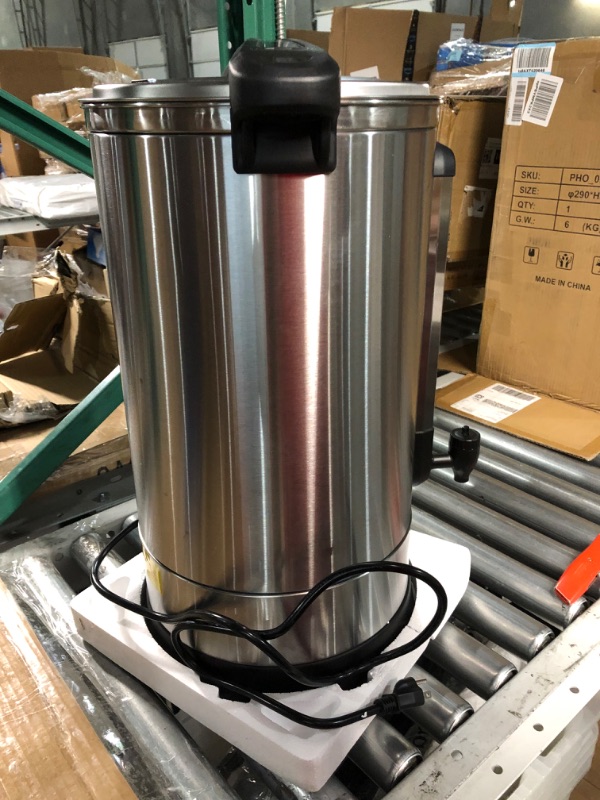 Photo 2 of **MISSING PART**
RIEDHOFF 100 Cup Commercial Coffee Urn, [Durable Construction] Large Coffee Urn