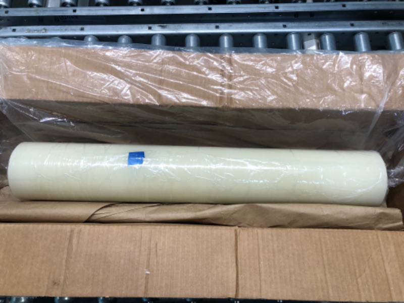 Photo 3 of Carpet Protection Film 24" x 200' roll. Made in The USA! Easy Unwind, Clean Removal, Strong and Durable Carpet Protector. Clear, Self-Adhesive Surface Protective Film.