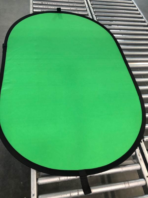 Photo 1 of Selens Small Collapsible Backdrop Double-Sided Grey Green Screen 2-in-1 Pop Up Background with Carrying Bag for YouTube Streaming, Product Photography and Zoom Virtual Video, 39x59inches /1m×1.5m