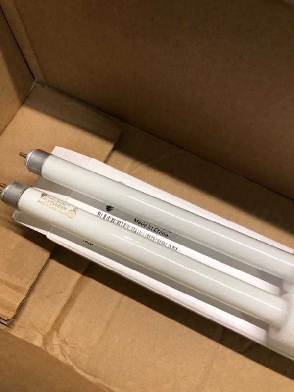 Photo 3 of 2-Pack F13T5/DL - T5 Fluorescent 6500K Day Light - 13 Watt - 21" Super Long Life Fluorescent Light Bulbs 20,000Hr, F13T5 by Bluex Bulbs