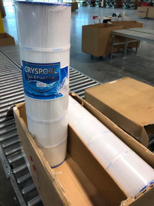 Photo 1 of Cryspool Pool Filter Compatible with CCP420,PCC105-PAK4,Unicel C-7471, R173576,178584, Clean and Clear Plus 420, Filbur FC-6470,4 Pack