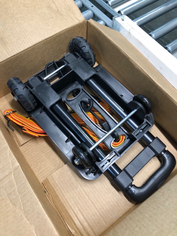 Photo 1 of Four-Wheels Heavy Duty Luggage Cart