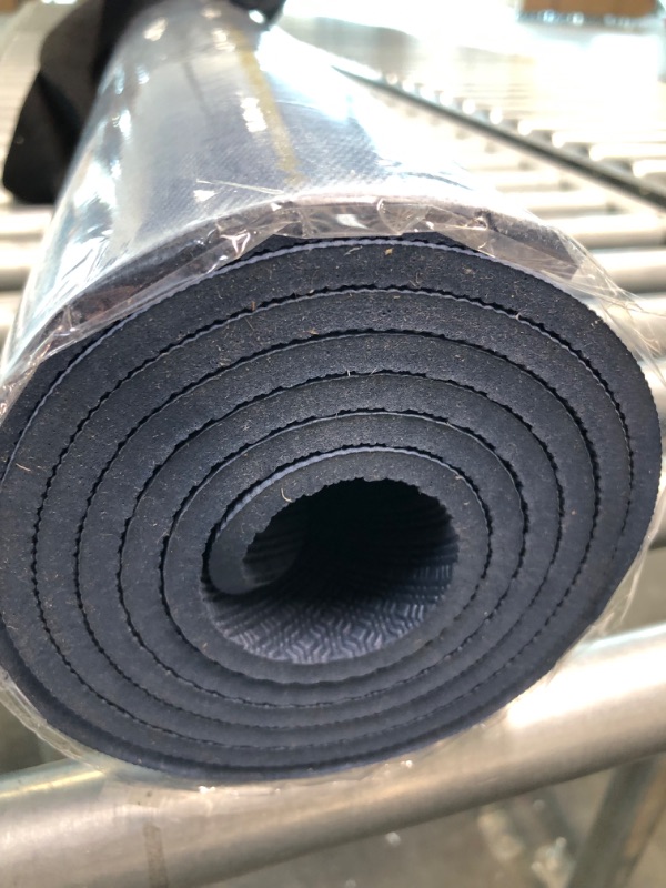 Photo 1 of KEEP Non-Slip Large Yoga Mat - Extra Wide and Long Exercise & Fitness Mat( 72"L x 32"W x 7mm Thick) with Free Carrying Strap | Professional TPE Workout Mat for All Types of Yoga, Pilates & Home Workout Navy Blue