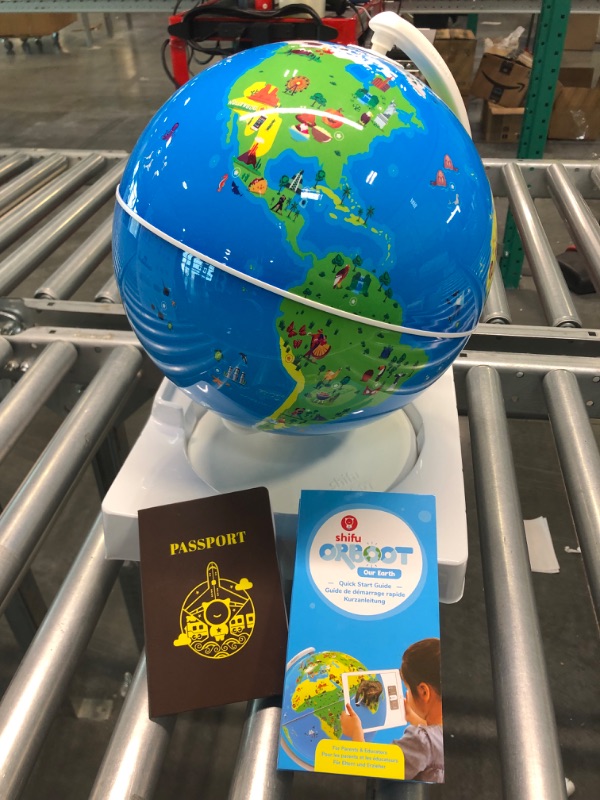 Photo 4 of Orboot by PlayShifu - Earth and World of Dinosaurs (app Based) Set of 2 Interactive AR Globes for STEM Learning at Home