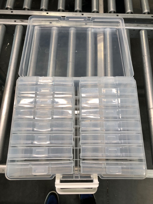 Photo 1 of 1 Case of 16 Small Plastic Compartment.