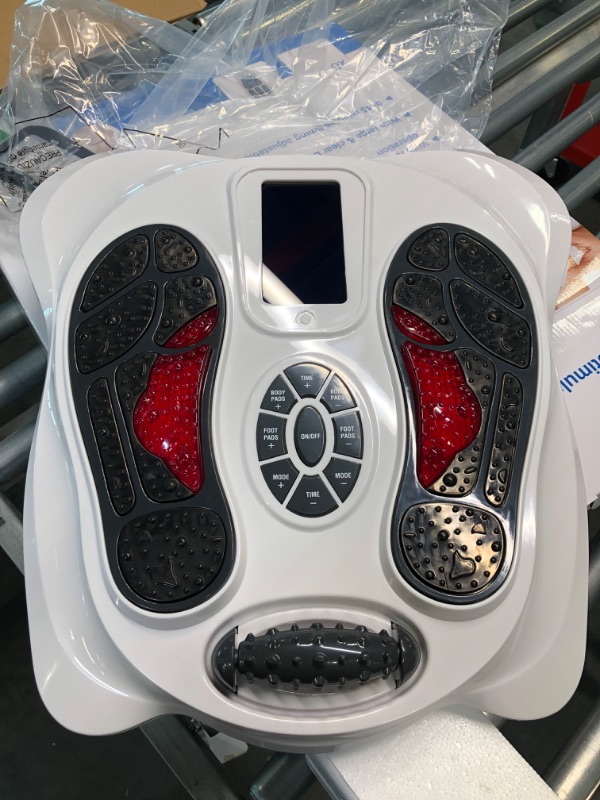 Photo 5 of Creliver Foot Circulation Plus EMS & TENS Foot Nerve Muscle Massager, Electric Foot Stimulator Improves Circulation, Feet Legs Circulation Machine Relieves Body Pains, Neuropathy (FSA or HSA Eligible)